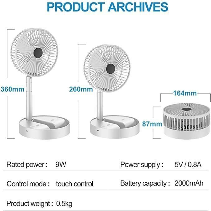 Portable Mini Fan – Compact, Quiet, Colorful
