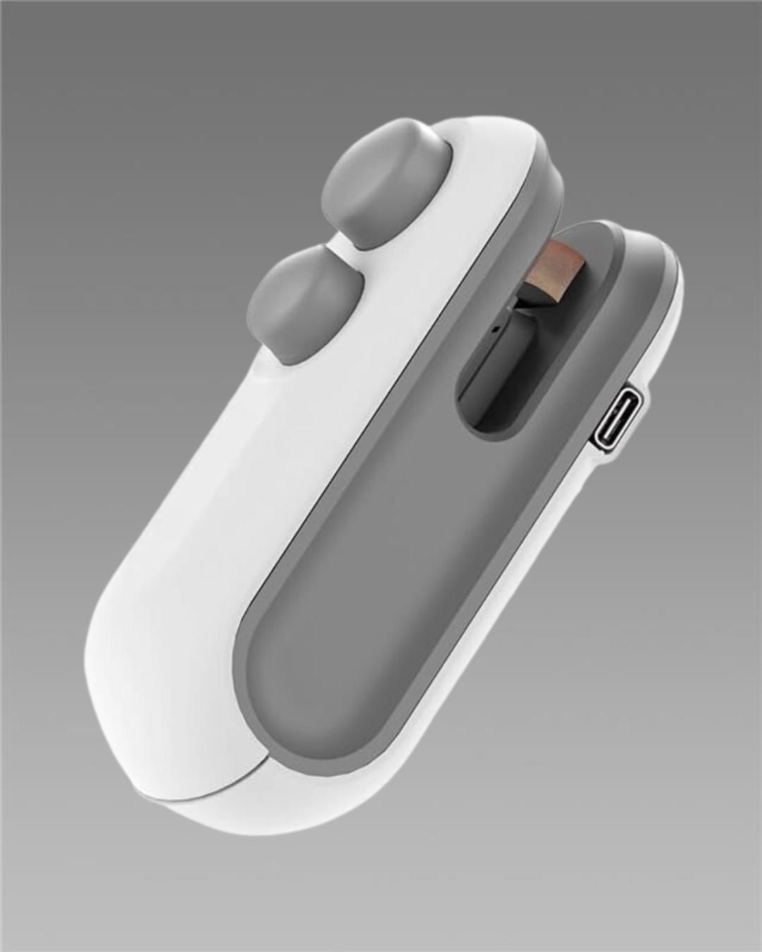 Mini USB Rechargeable Bag Sealer with Cutter"