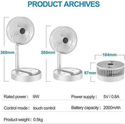 Portable Mini Fan – Compact, Quiet, Colorful
