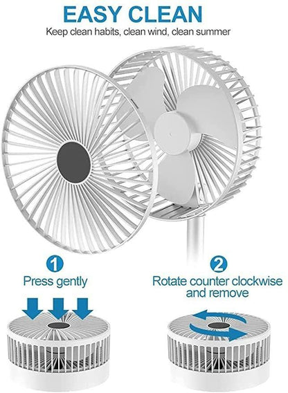 Portable Mini Fan – Compact, Quiet, Colorful