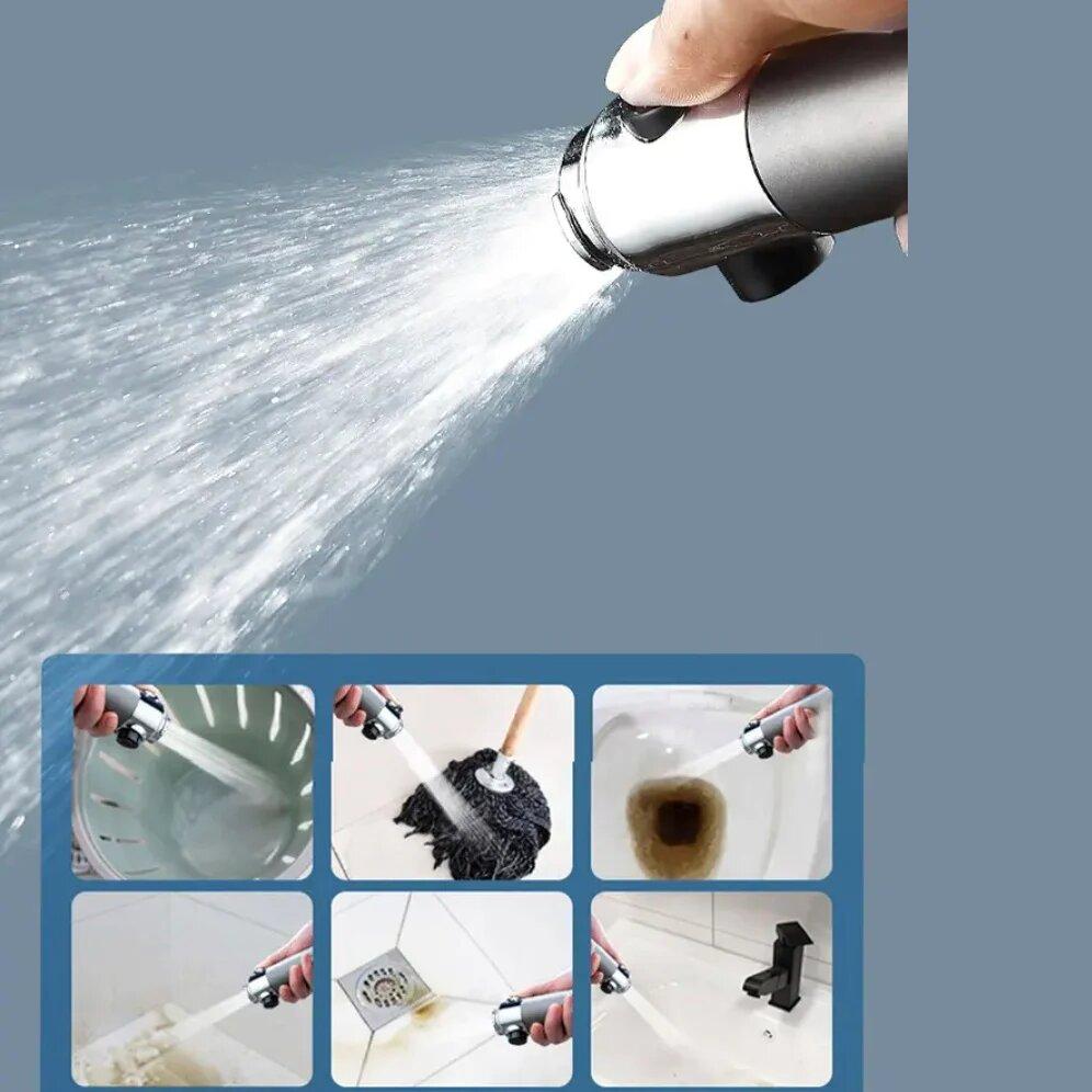3-in-1 High Pressure Filtered Spa Shower Head