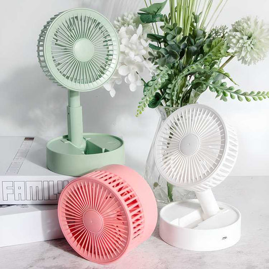 Portable Mini Fan – Compact, Quiet, Colorful
