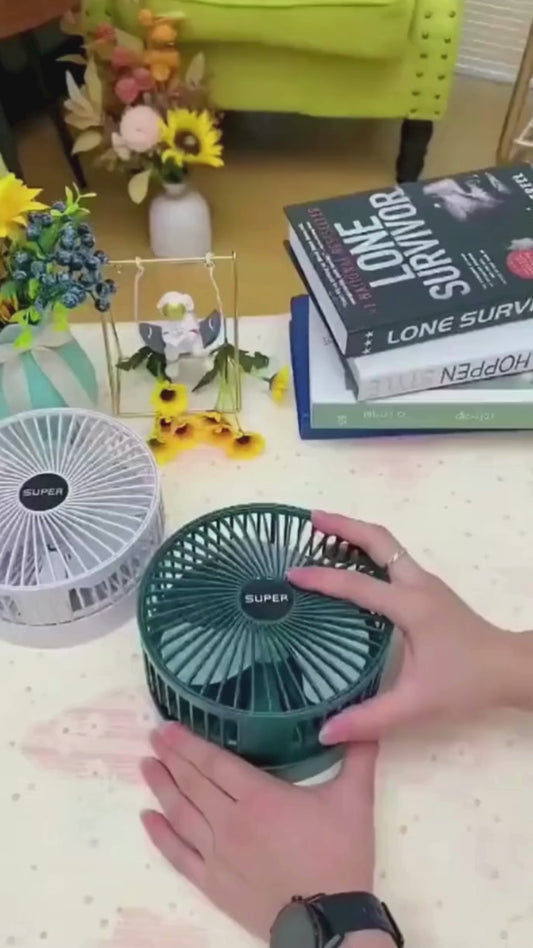 Portable Mini Fan – Compact, Quiet, Colorful