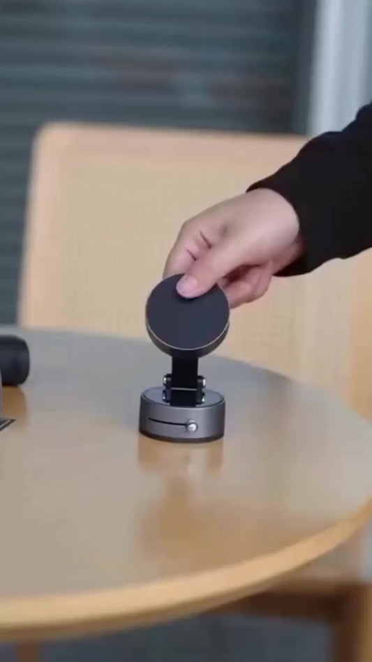 Vacuum Magnetic Phone Mount – Compact, Secure &amp; Smart