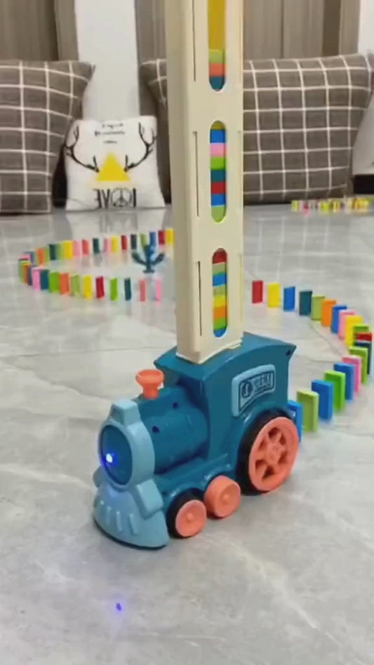 Train Toy Domino Set for Kids