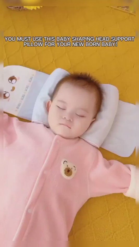 Baby Head Support Pillow – Safe, Soft & Shape‑Caring
